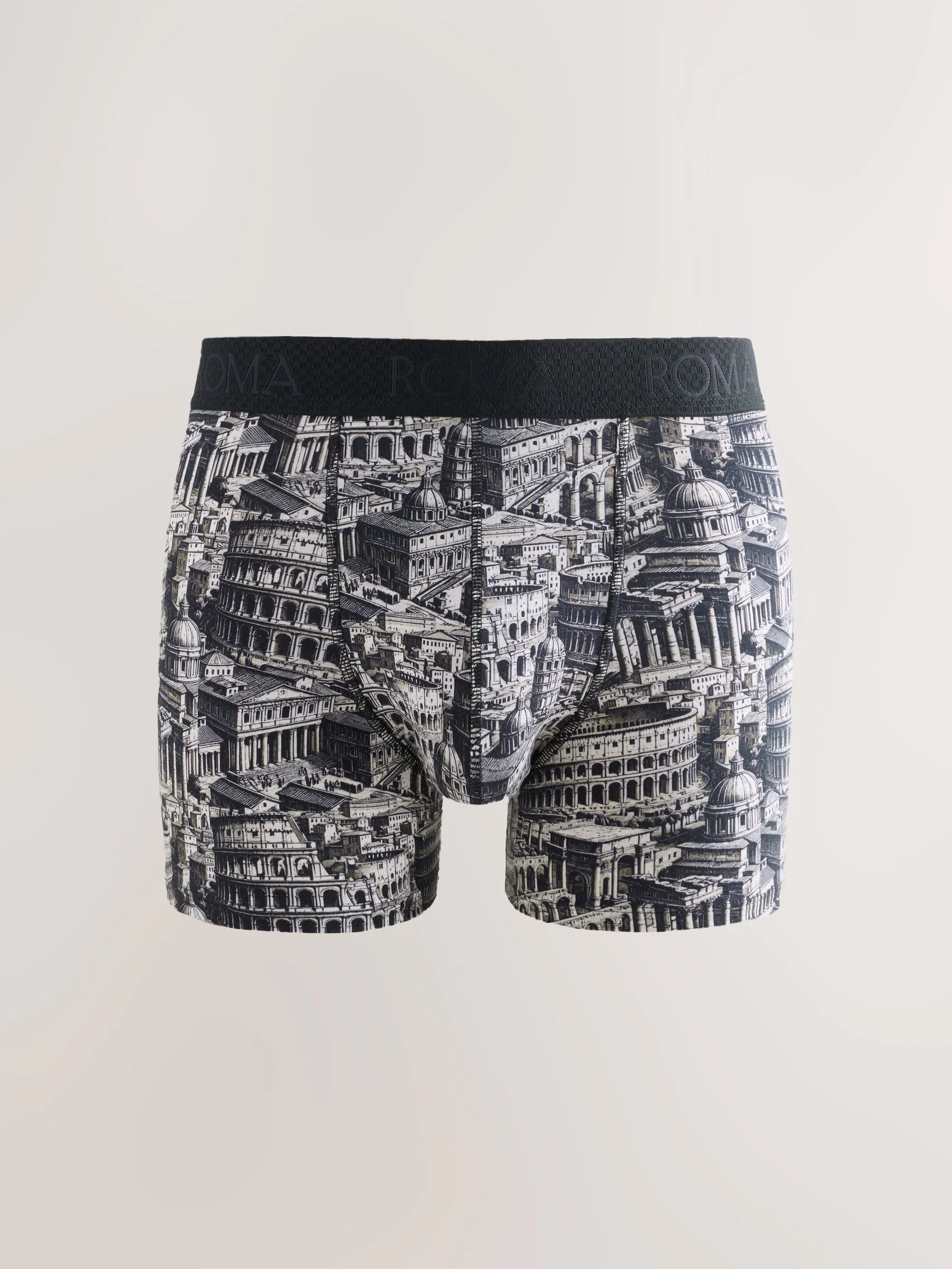 Monochrome City Print - Verpakking van 5 - Boxershorts