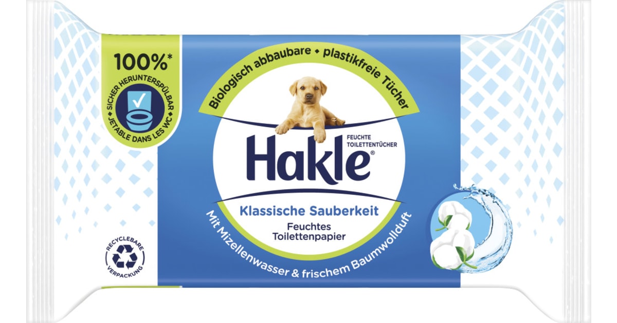 Hakle Feuchte Toilettentücher Cotton Fresh