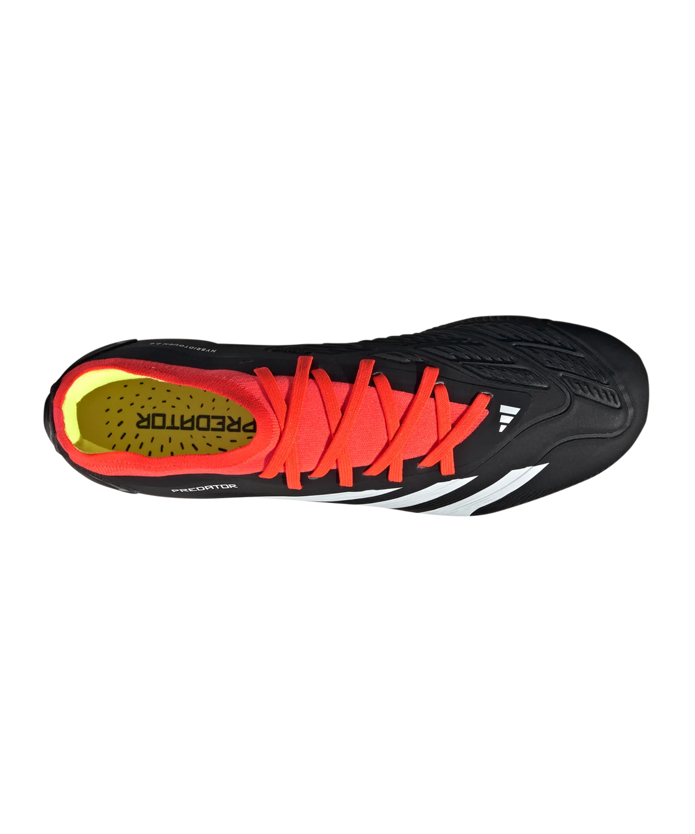 adidas Predator Pro FG Solar Energy Schwarz Weiss Rot