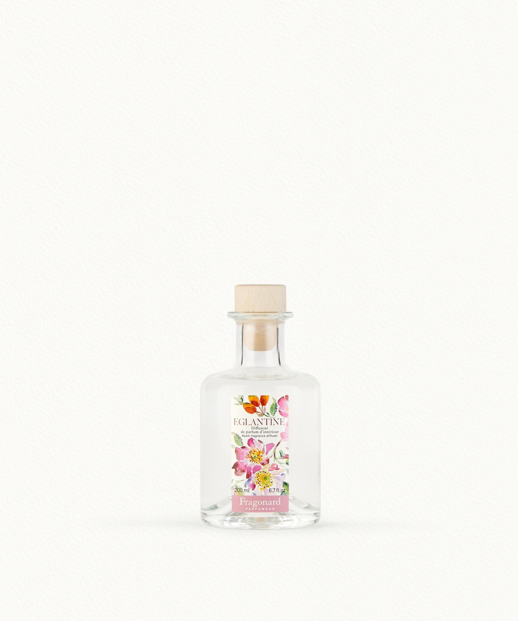 Eglantine  Diffuseur + 10 bâtonnets - flacon 200ml