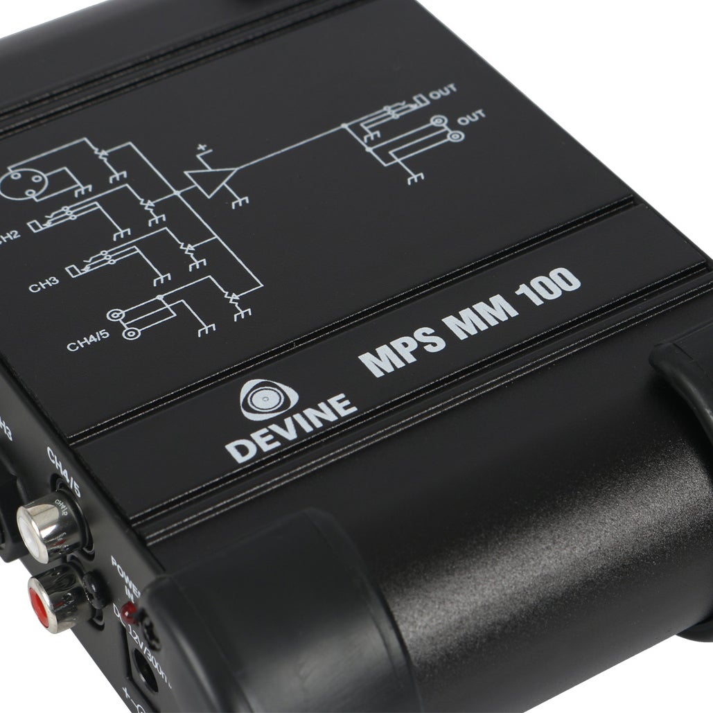 Devine MPS MM 100 compacte audiomixer
