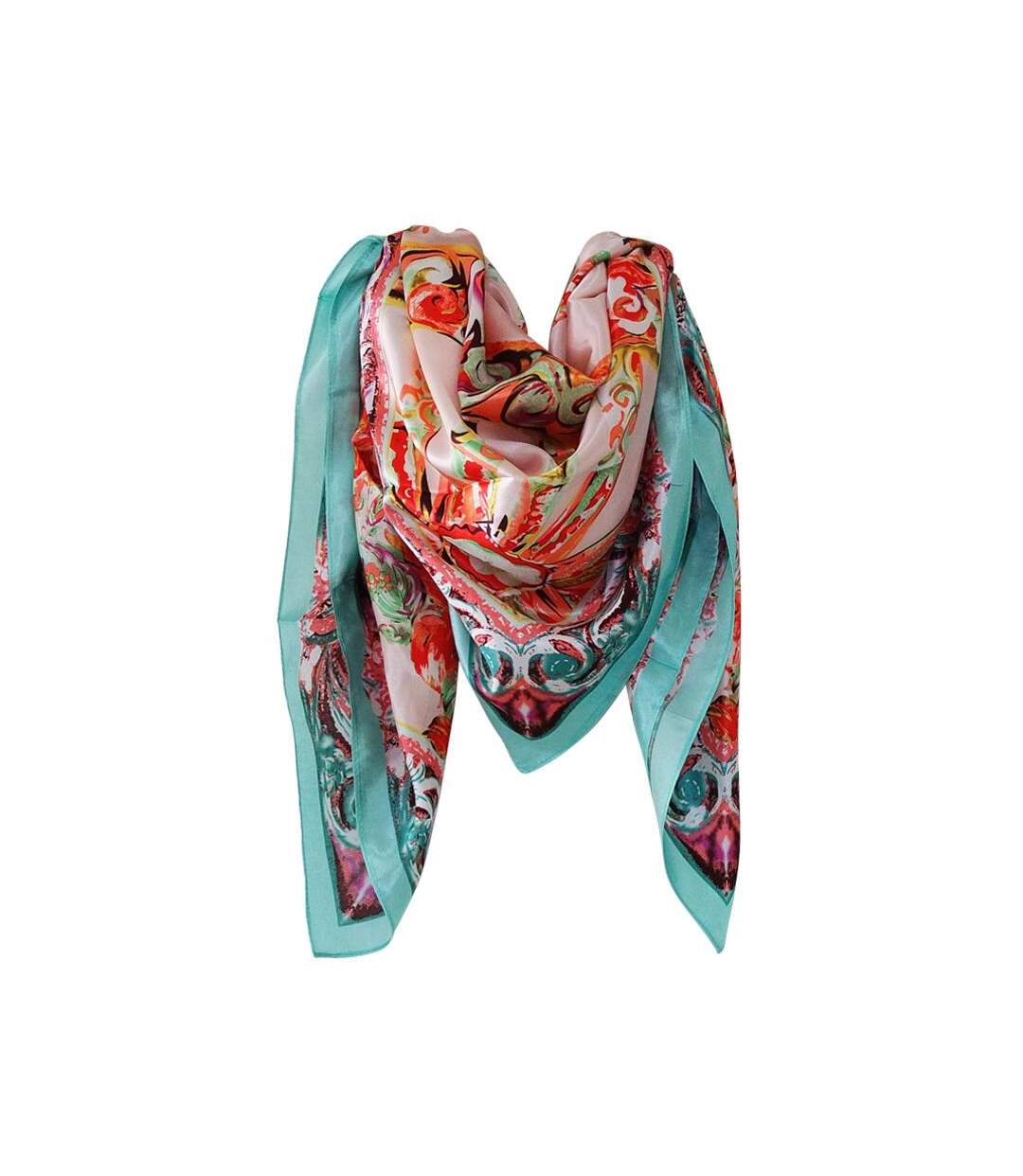 Grand foulard polysatin INAYA
