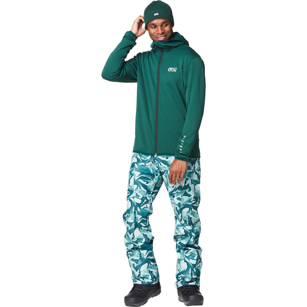 Picture Bake Grid Fleecejacke Herren ponderosa pine