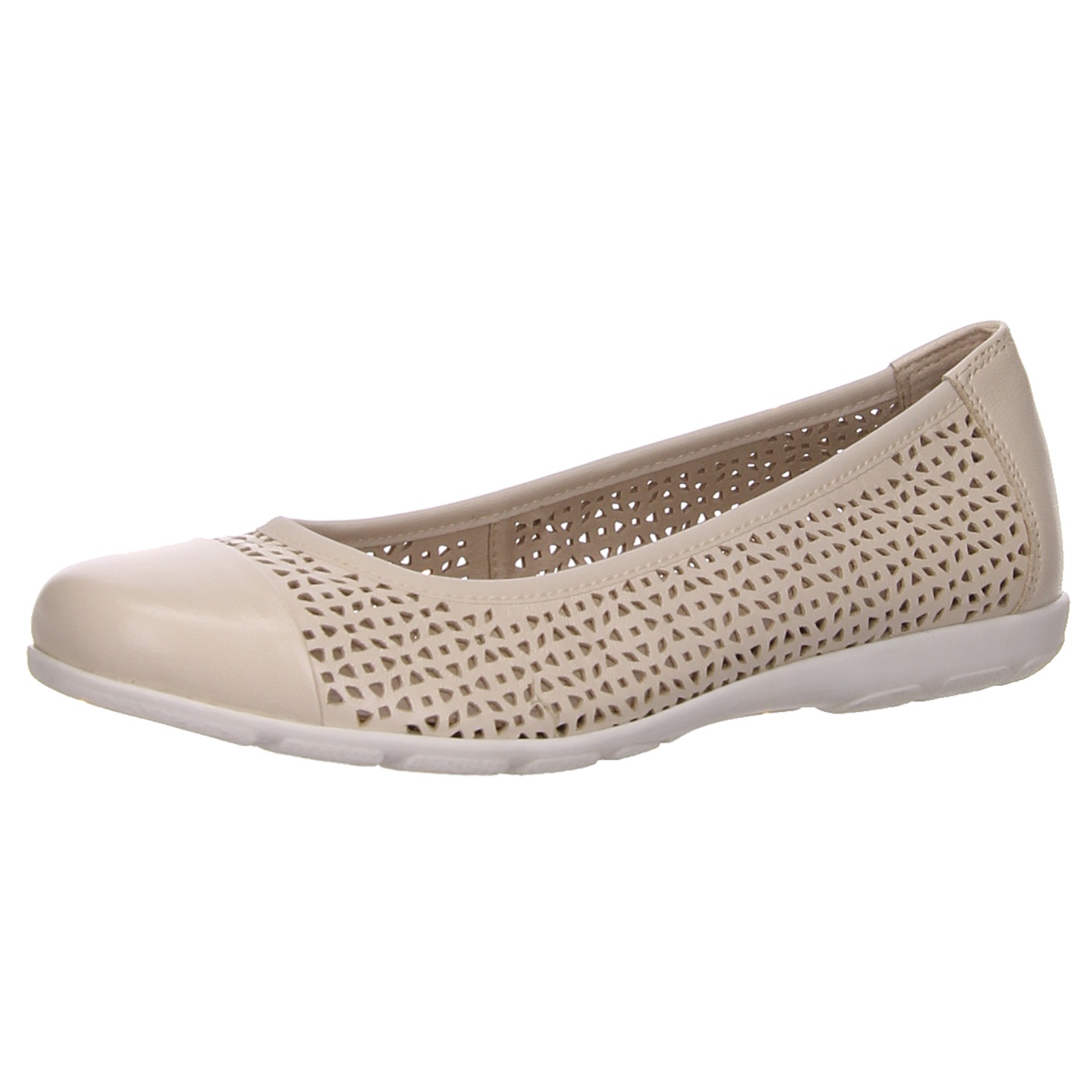 Caprice Ballerina creme beige
