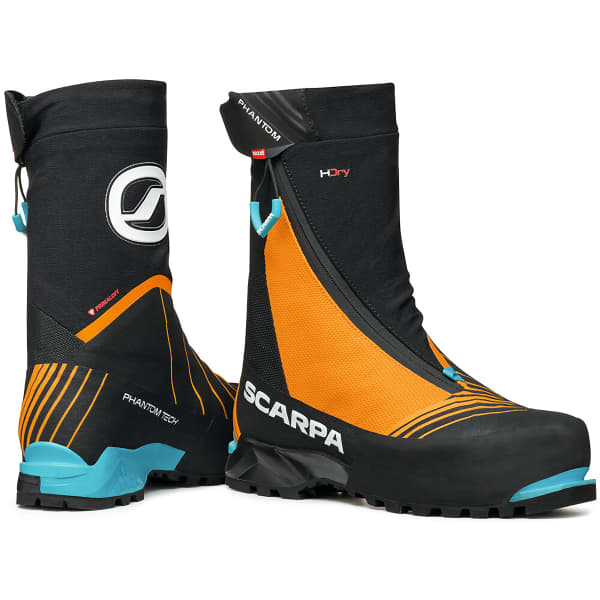 Chaussure alpinisme SCARPA PHANTOM TECH HD BLACK BRIGHT ORANGE
