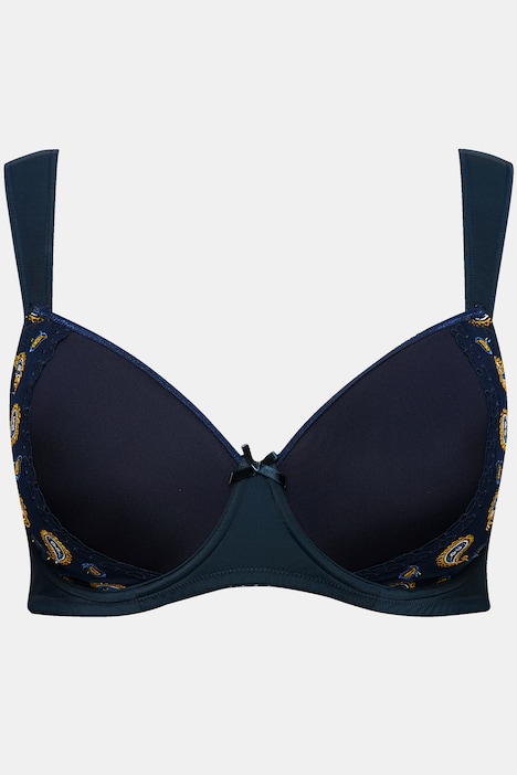 Bügel-BH, Paisley, Spacer-Schalen, Cup B - E