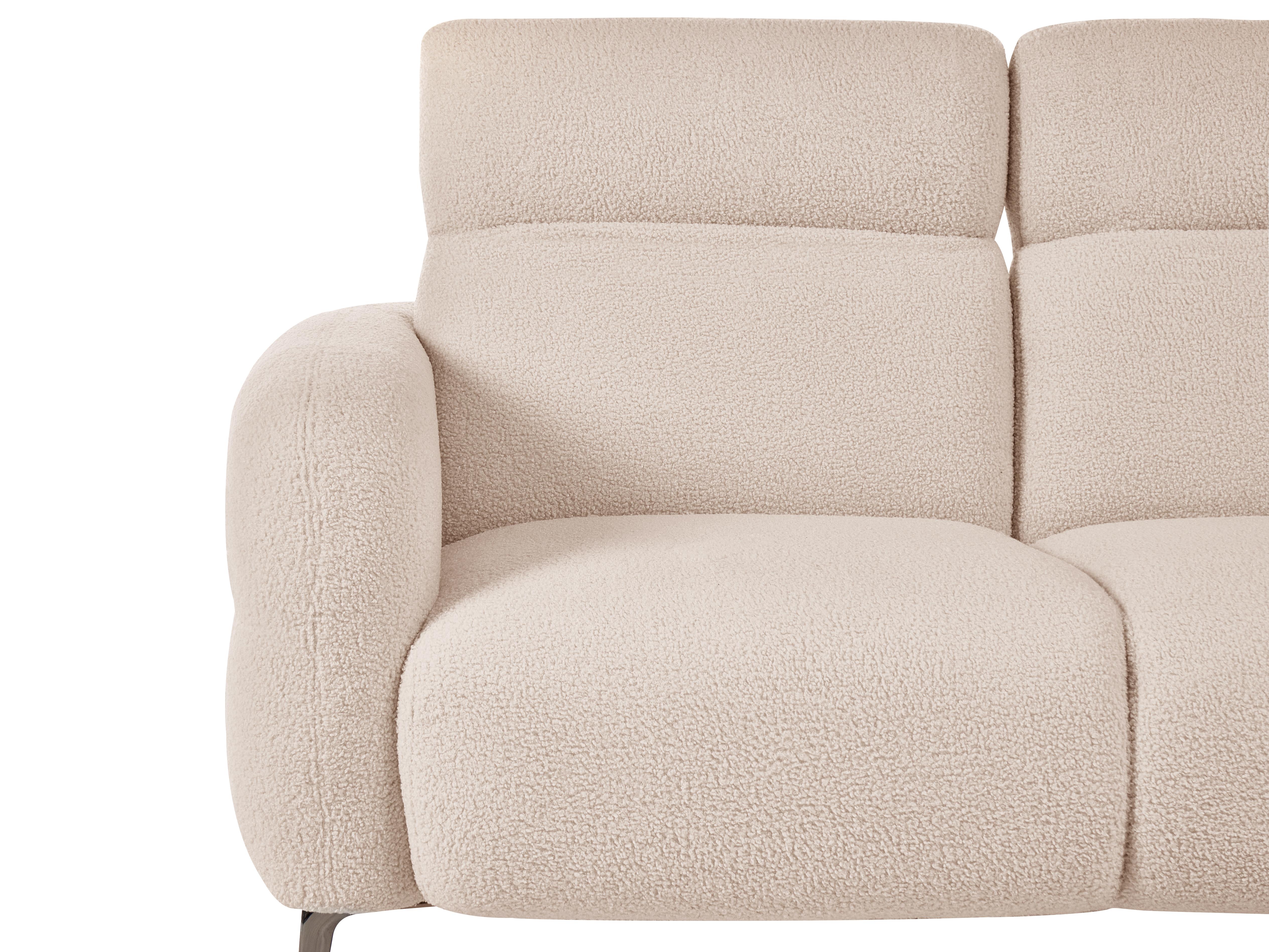 Bank 2-zits ARTUNA Bouclé Beige