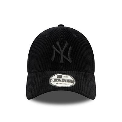 Casquette homme 9Forty Adjustable New York Yankees Cord NOIR NEW ERA