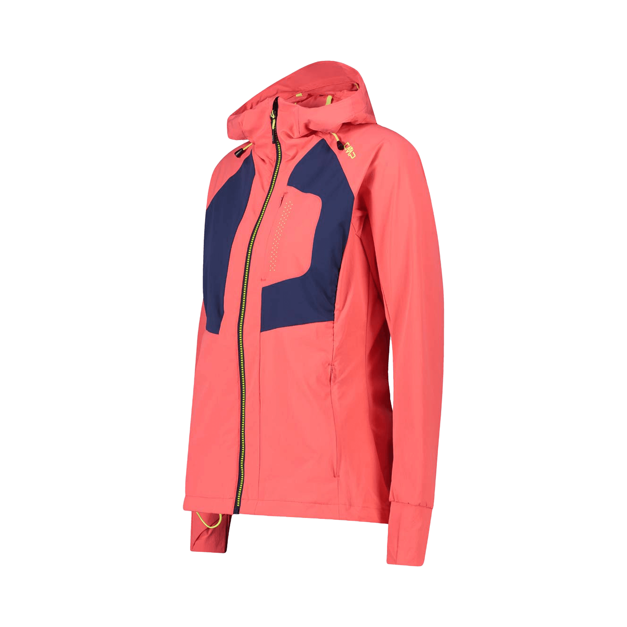CMP Woman Jacket Fix Hood - Jakke