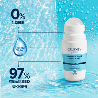 Celenes by Sweden Thermal Minerale Roll-On Deodorant Multiverpakking 3x75ML