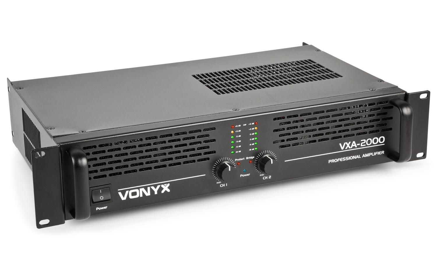 Endstufe VXA-2000<br>Stereo-Endstufe mit 2x 1'000 W