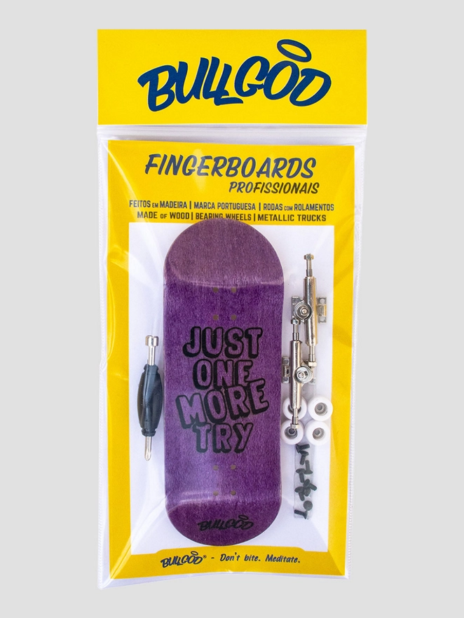 BullGod Professional One More Try 34mm Fingerboard purple