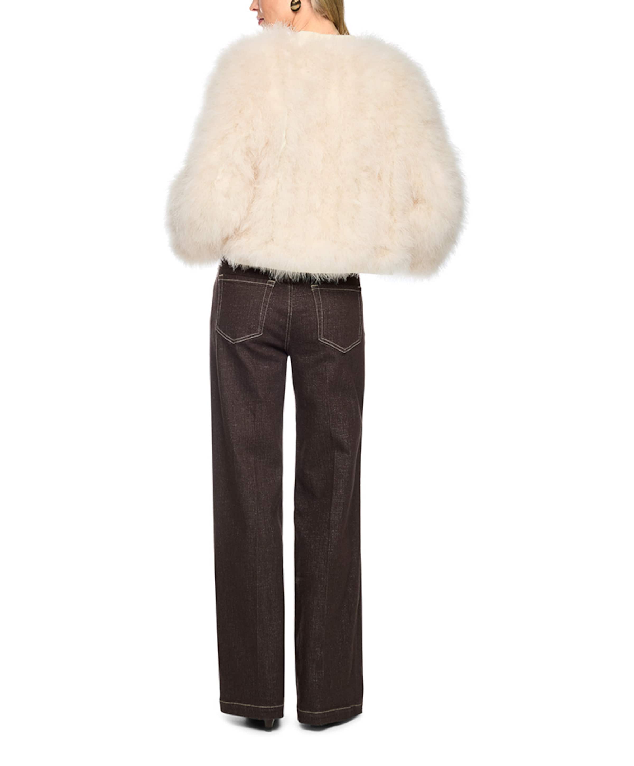 Marc Cain Dames jas ecru