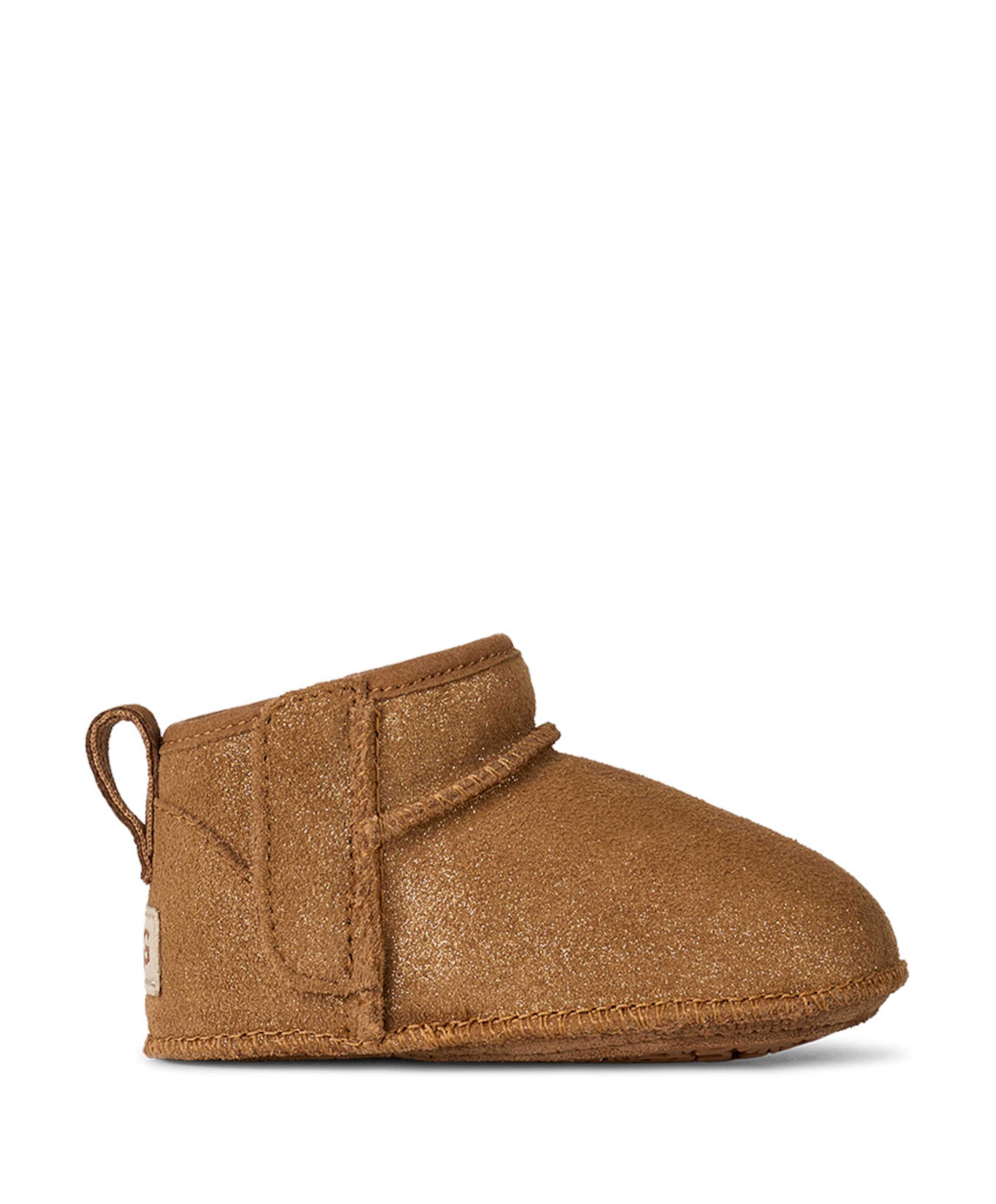 Ugg I BABY CLASSIC ULTRA MINI DAZZLE meisjes pantoffels bruin