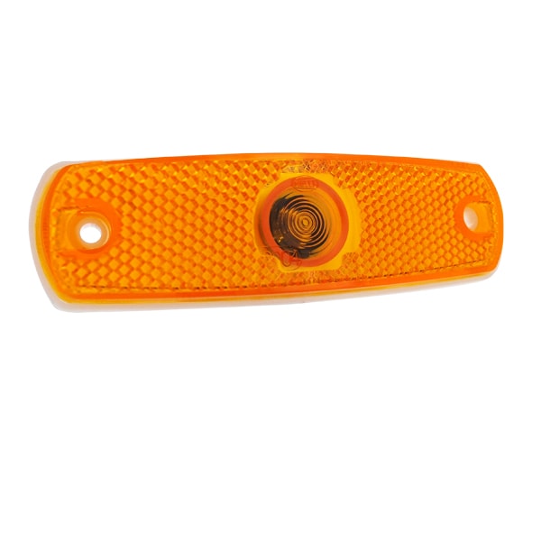 Feu de gabarit latéral HELLA orange 127x39x12 mm