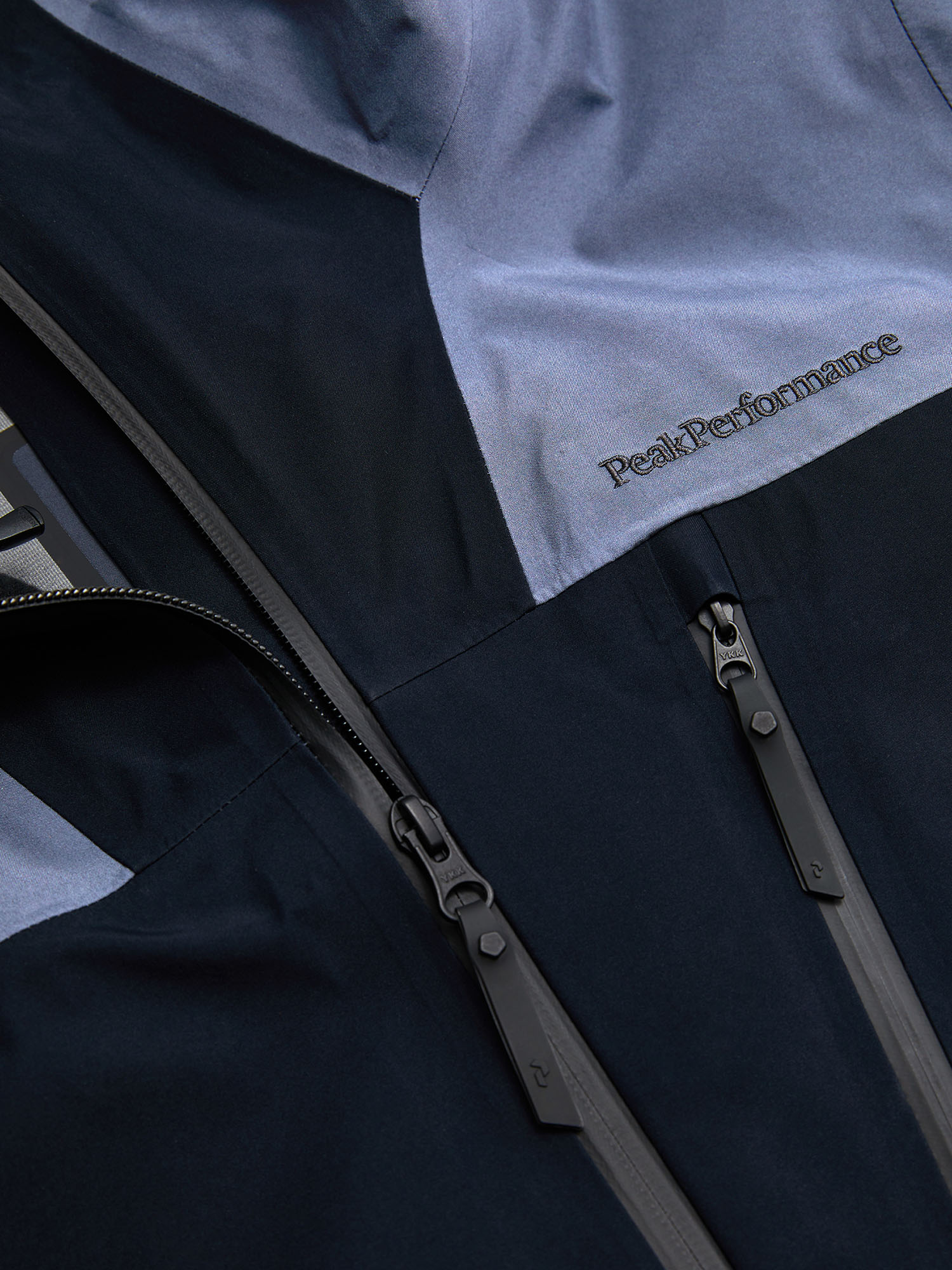 Vertical GORE-TEX 3L Jacket Dame Omre Blue/Slate Blue
