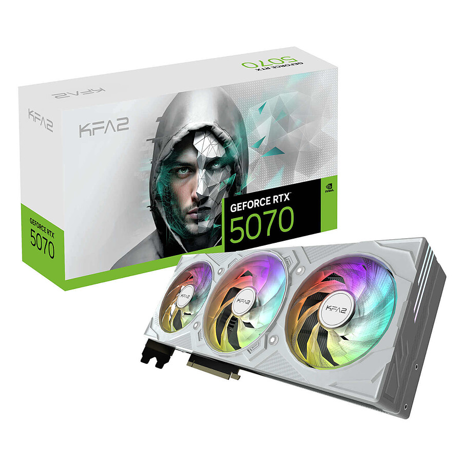 GeForce RTX 5070 EX Gamer 1-Click OC WHITE