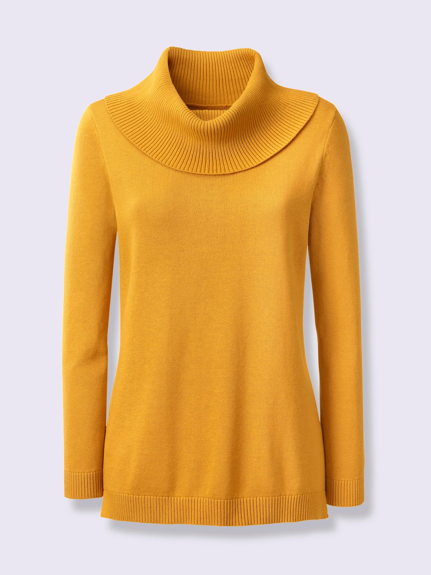 Pull à col roulé 60% coton
