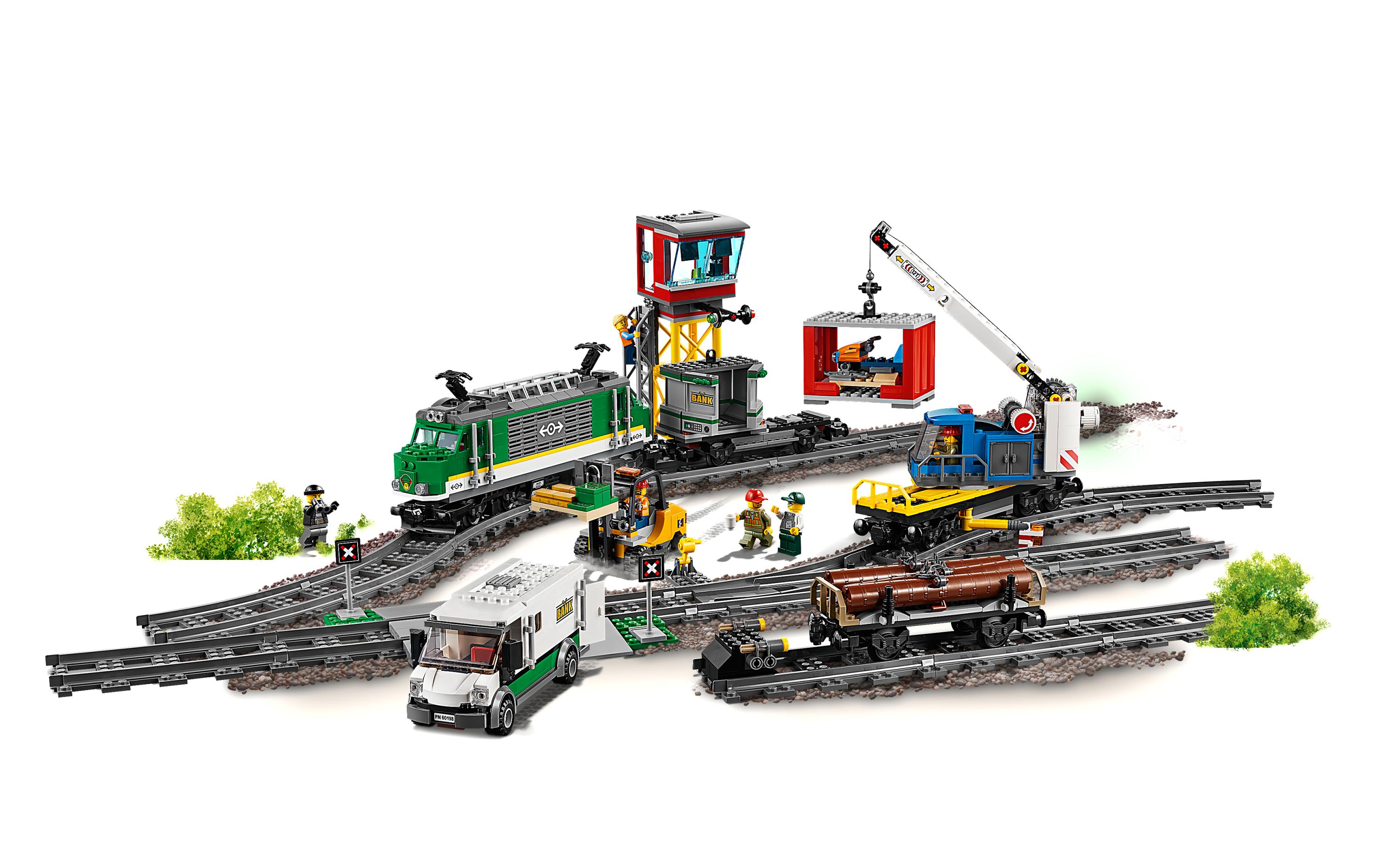 City Güterzug 60198<br>Gütertransport durch die LEGO City Welt