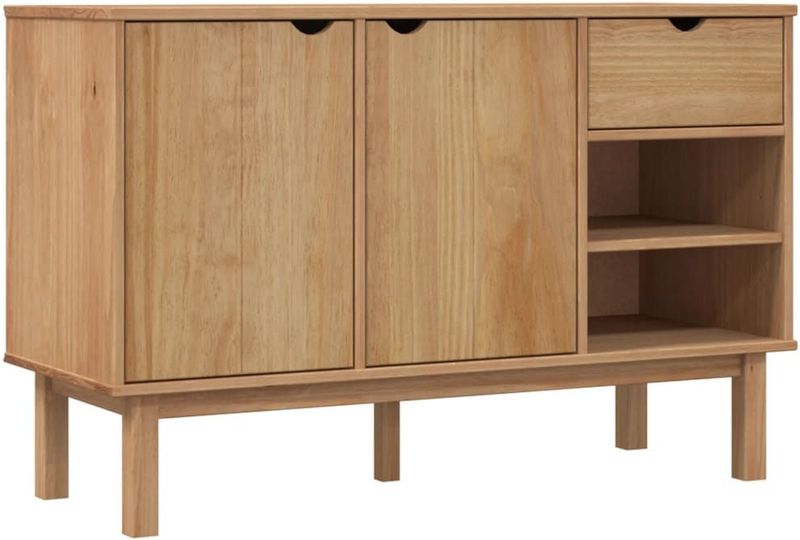 vidaXL - OTTA - Dressoir - Massief Grenenhout - Scandinavisch Design