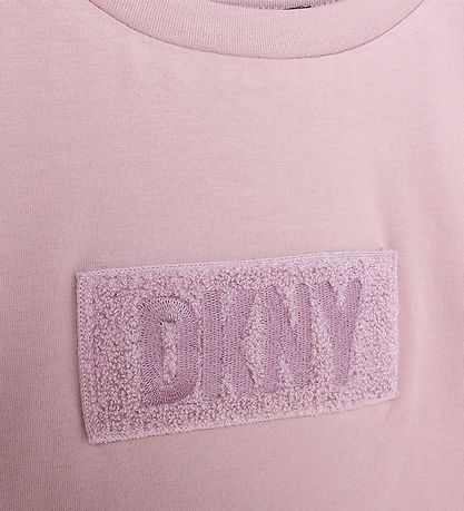 DKNY T-shirt - Cropped - Lilla m. Frott?