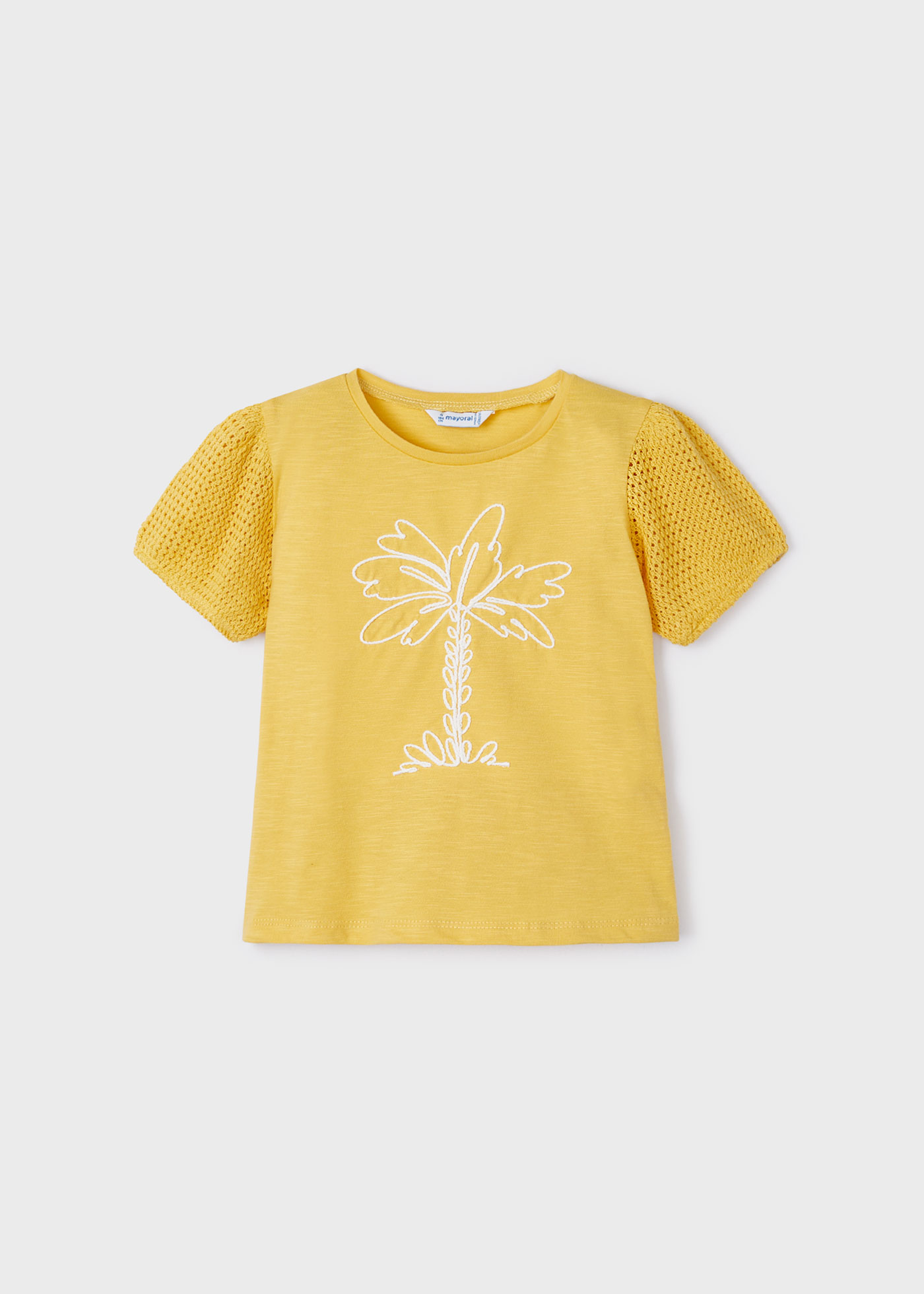 Camiseta feminina Better Cotton combinada