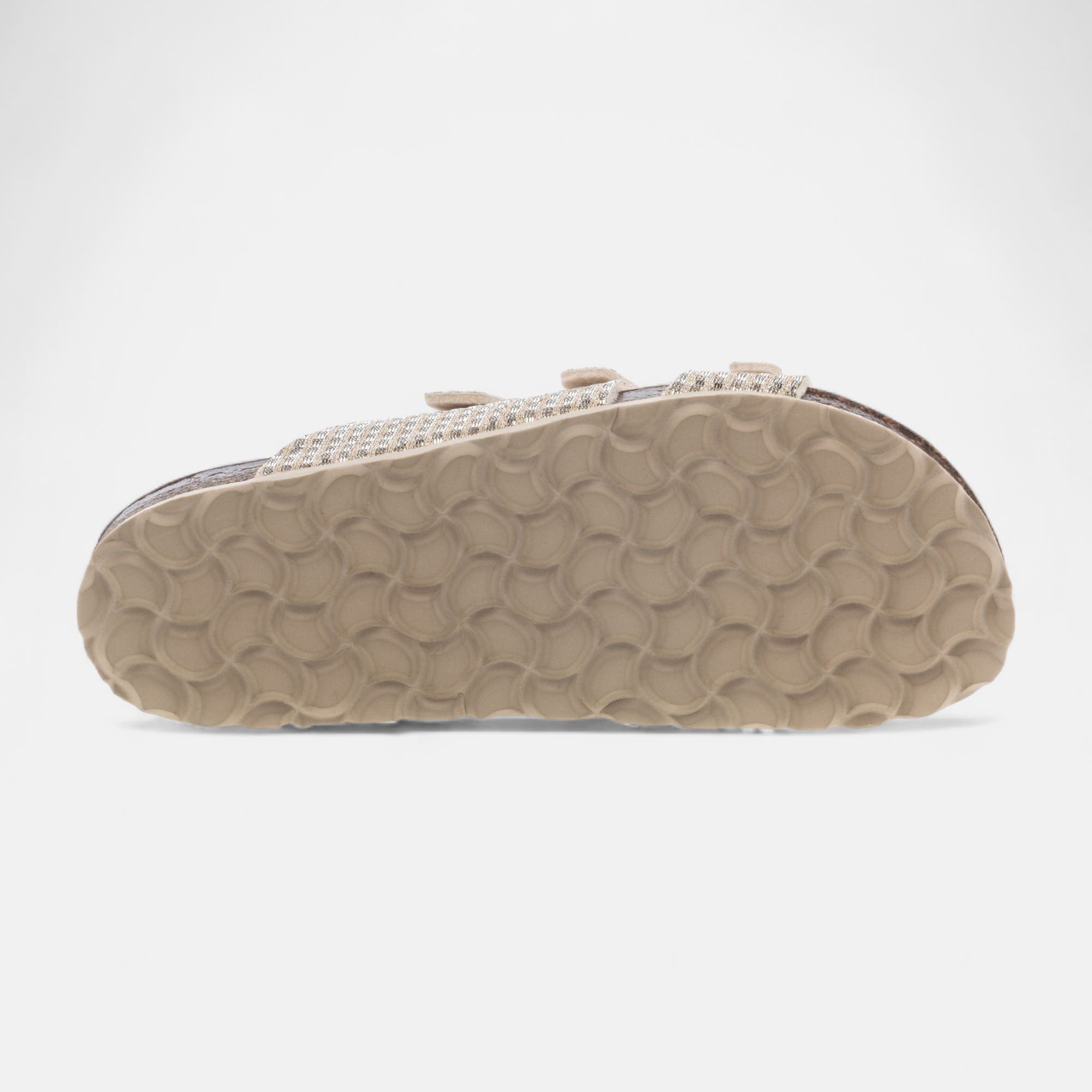 Mules semelle liège Femme or