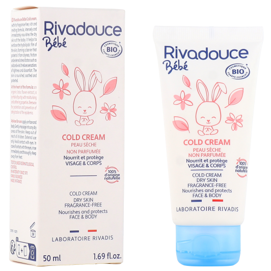 Cold Cream Rivadouce Bébé Bio Crème Corps & Visage