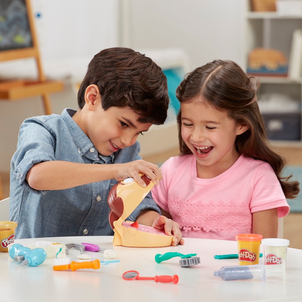 Play-Doh Zahnarzt-Spielset „Bohren und Füllen“
