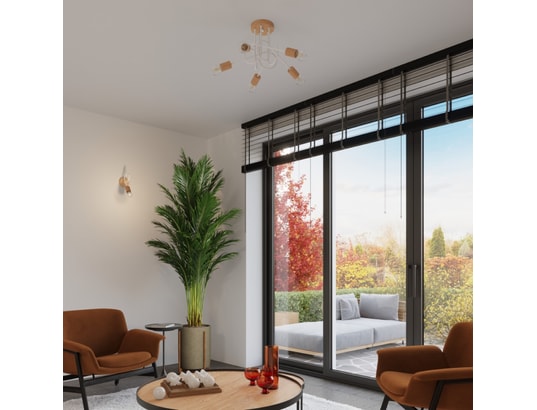 SOLLUX LIGHTING - Lustre ember 3 blanc