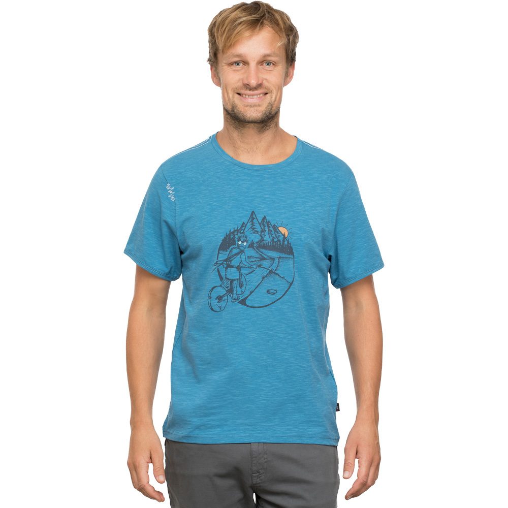 Chillaz Homo Mons Velo T-Shirt Herren blau