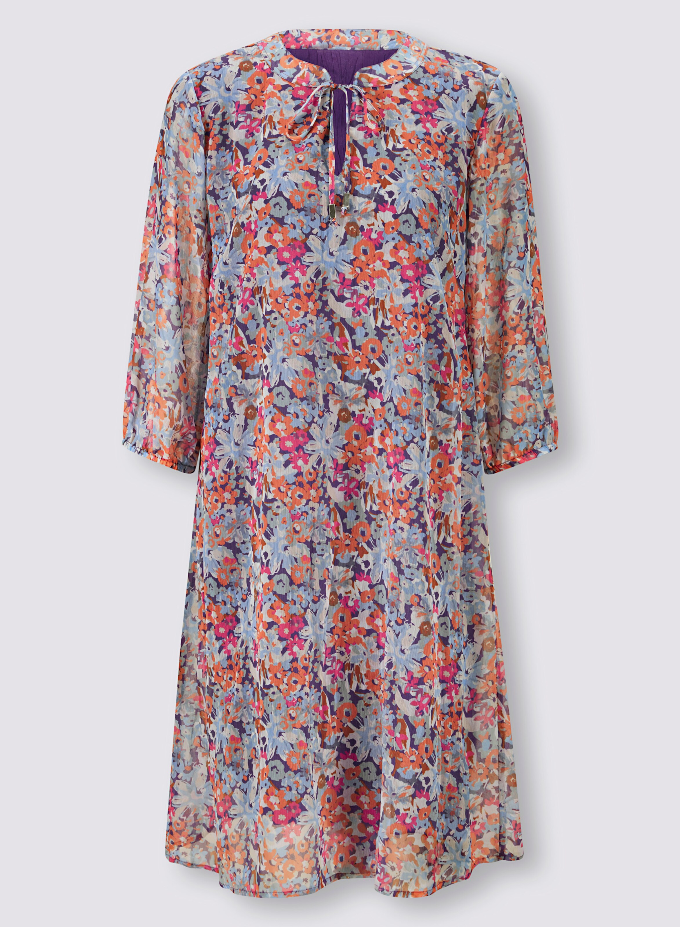 Druck-Kleid