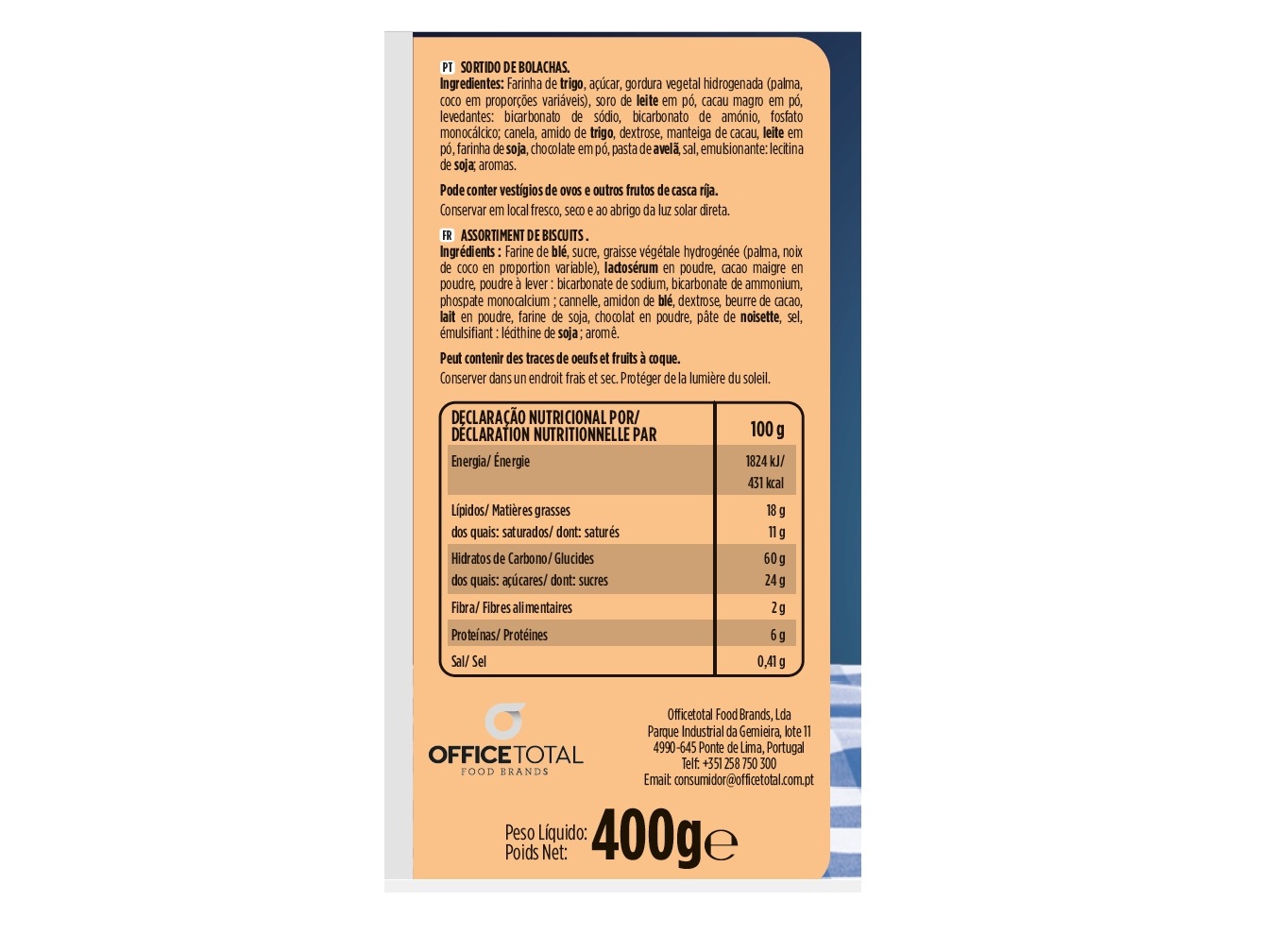 BOLACHAS DULCISSI SORTIDO TRADICIONAL 400G