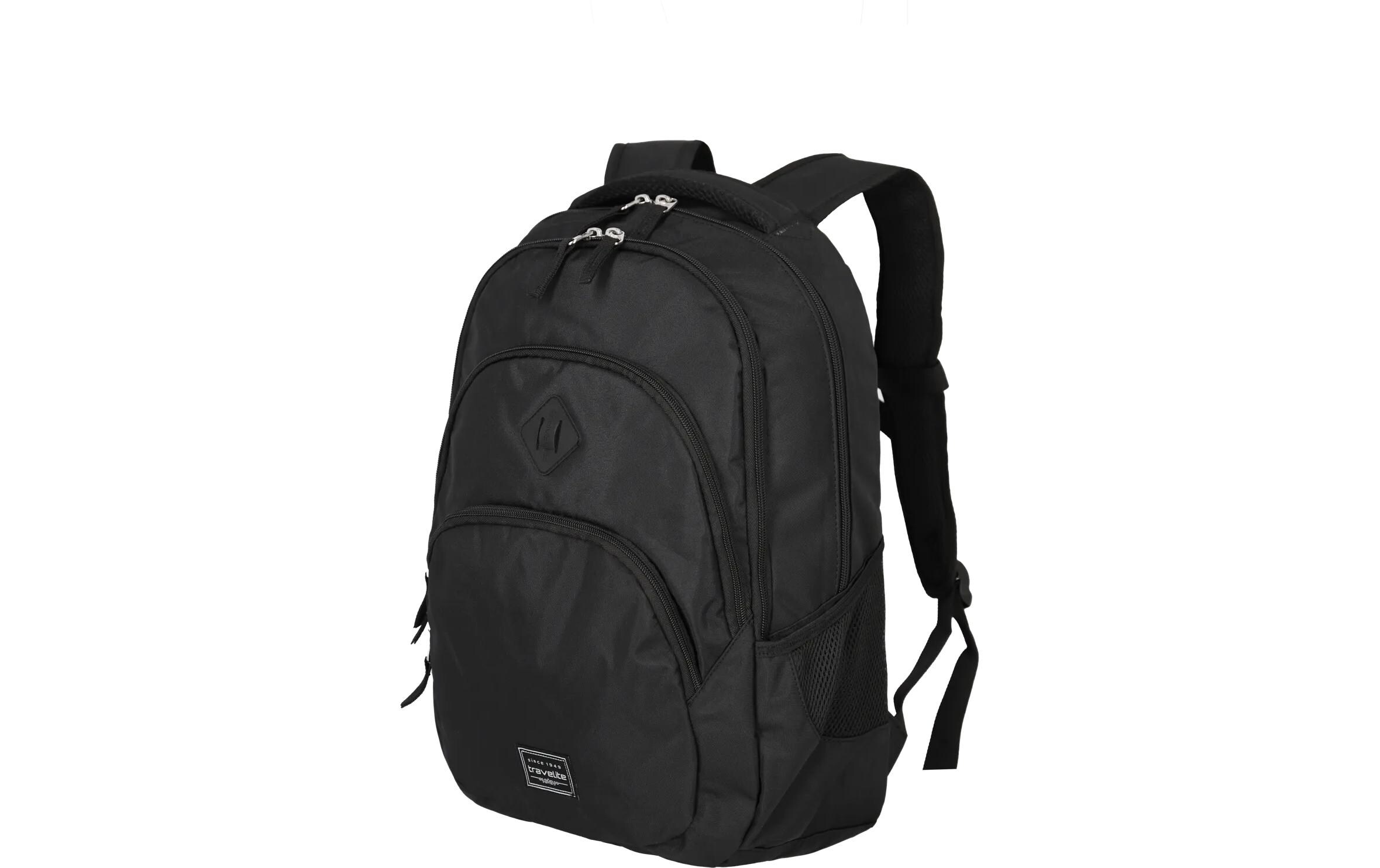 Rucksack Basics Melange 22 l, SchwarzRucksack mit Laptopfach