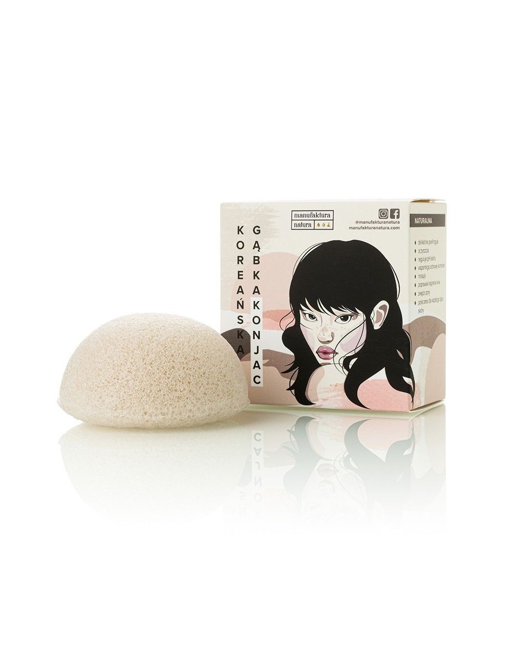 Natürlicher Konjac-Schwamm - Gesunde Hautpflege