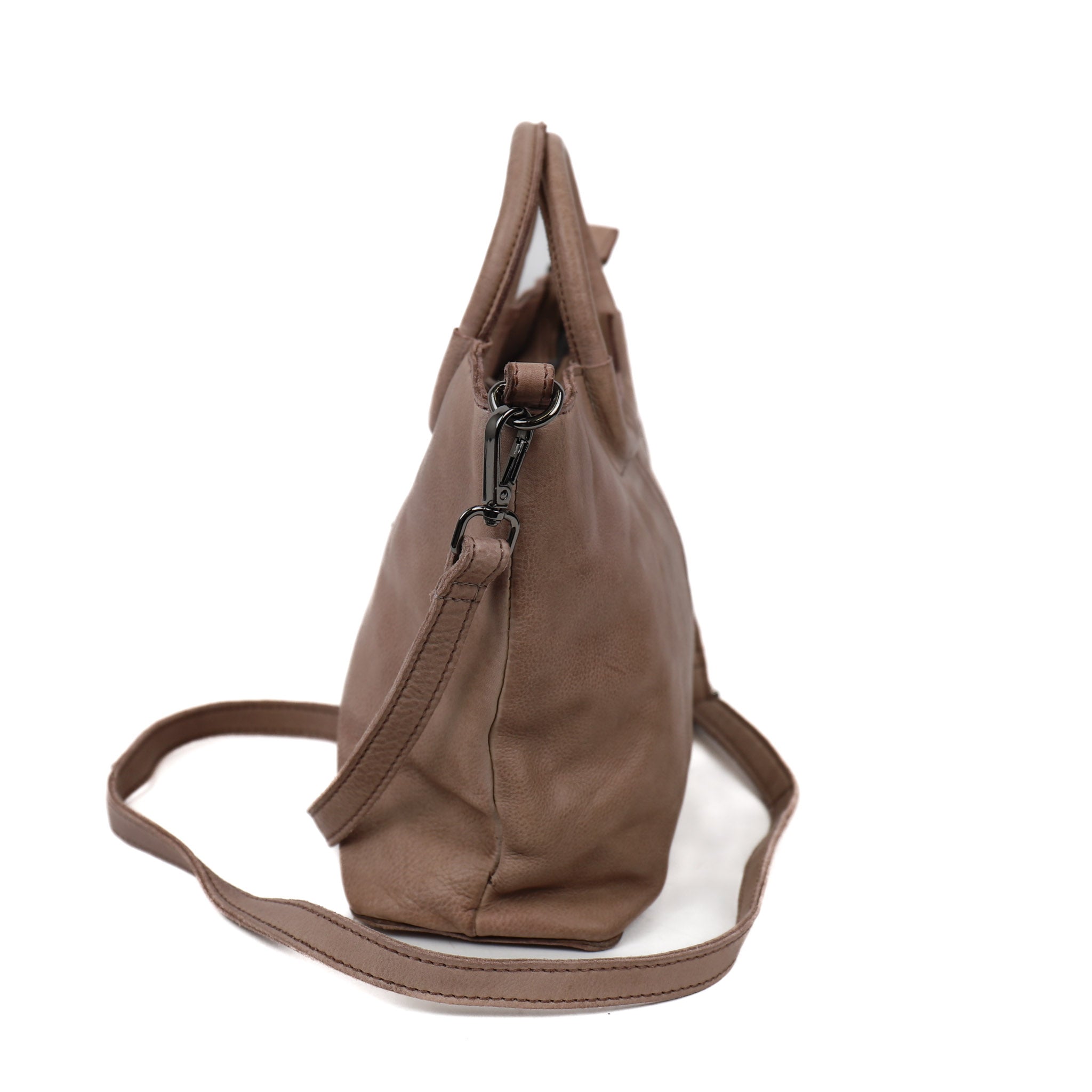 Hand-/schoudertasje 'Jasmijn' M taupe Taupe
