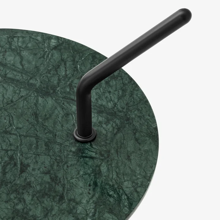 &Tradition - Halten Side Table SH9, Verde Guatemala / warmes Schwarz