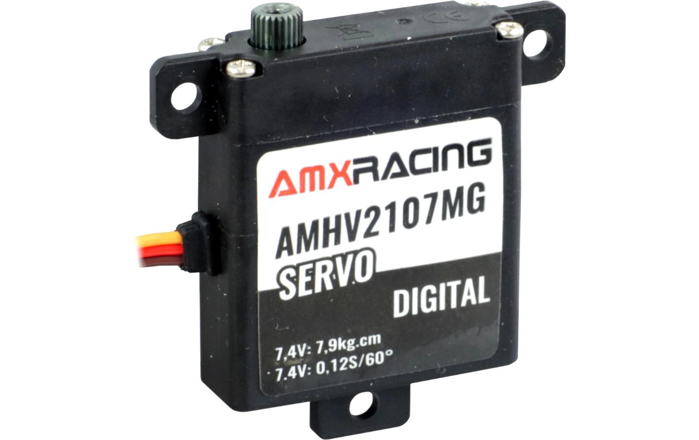 Flächenservo AMHV2107MG 7.9 kg, 0.12 s, Digital HVFlaches HV Flächenservo für den liegenden Einbau