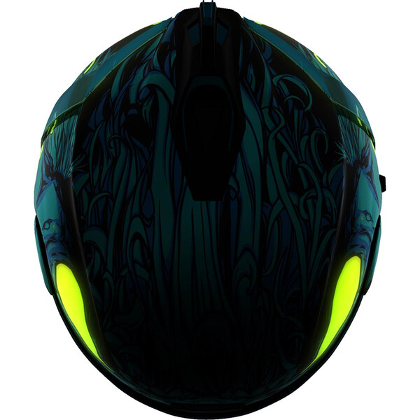 Icon - Casque Airform MIPS® Manik'RR™ Turquoise / Jaune