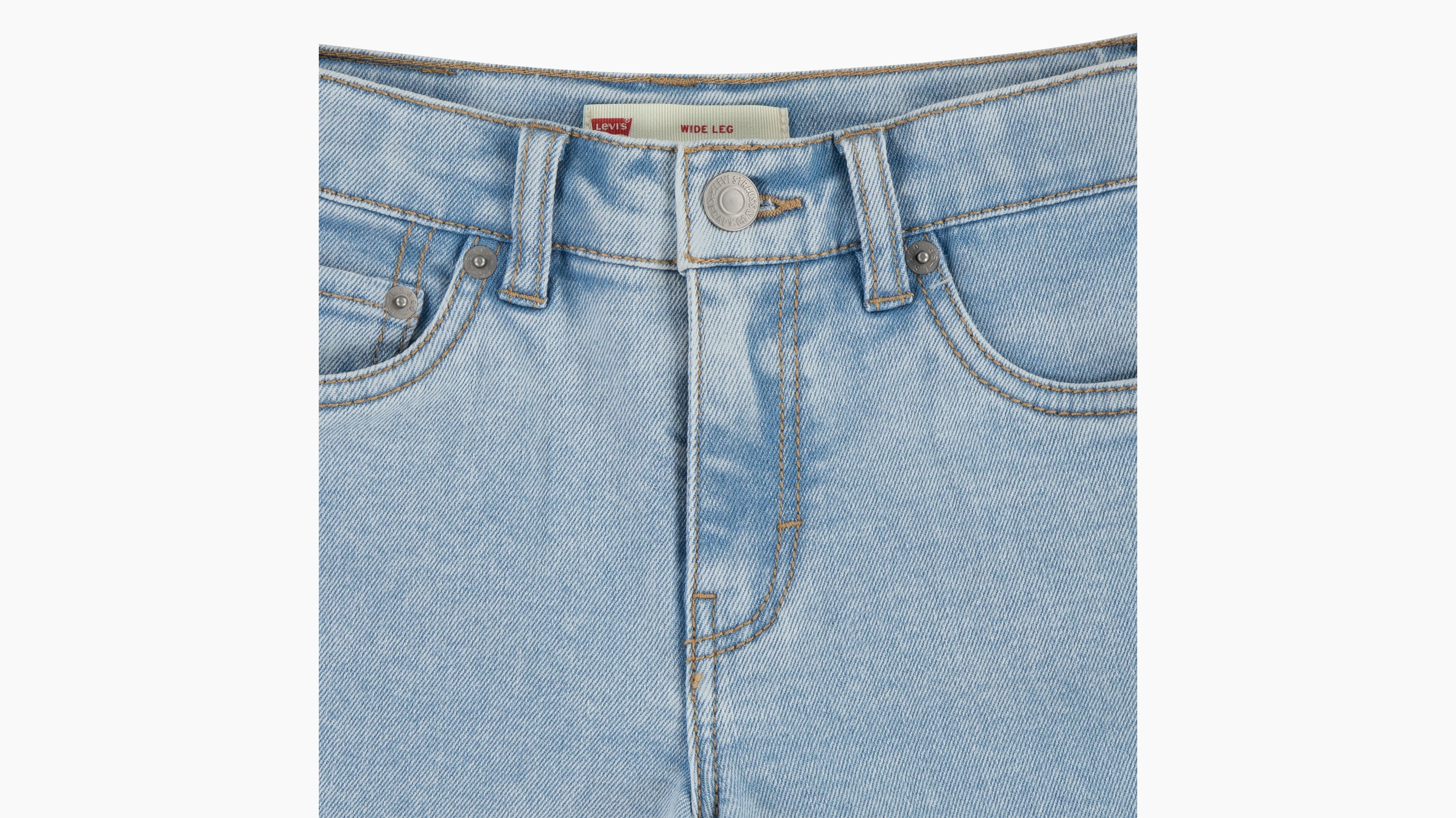 Ado jean Wide Leg - Tongue Tied - Bleu