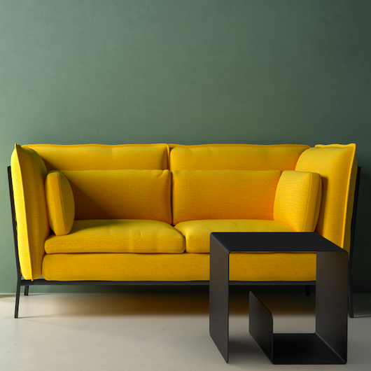Glide Mini Bijzettafel Zwart