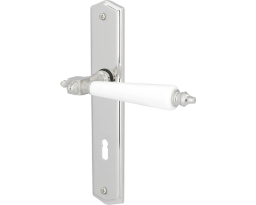 Lange bordenset BB Odin messing wit