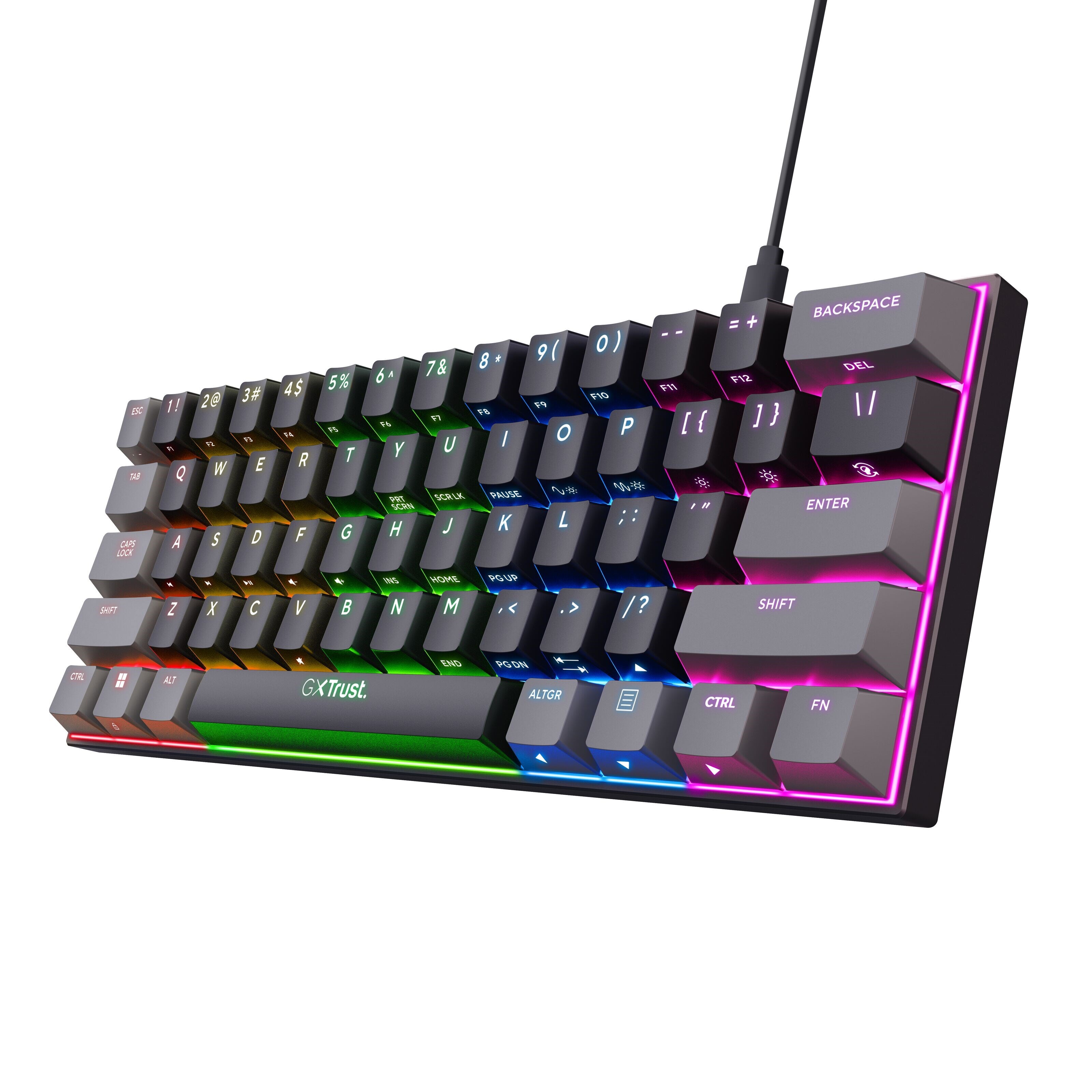 Trust Acira GXT867 Tastatur 60 %