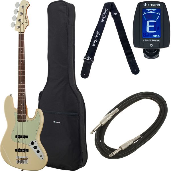 Harley Benton JB-62CC OW Bundle