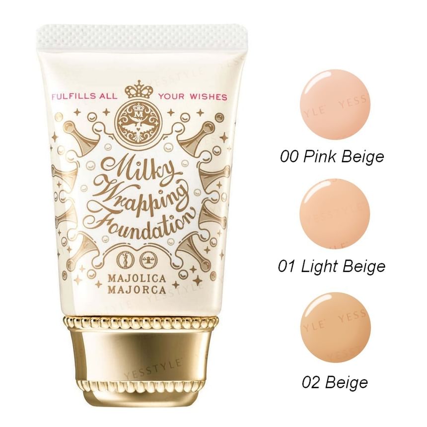 Shiseido - Majolica Mallorca Milky Wrapping Foundation SPF 30 PA+++