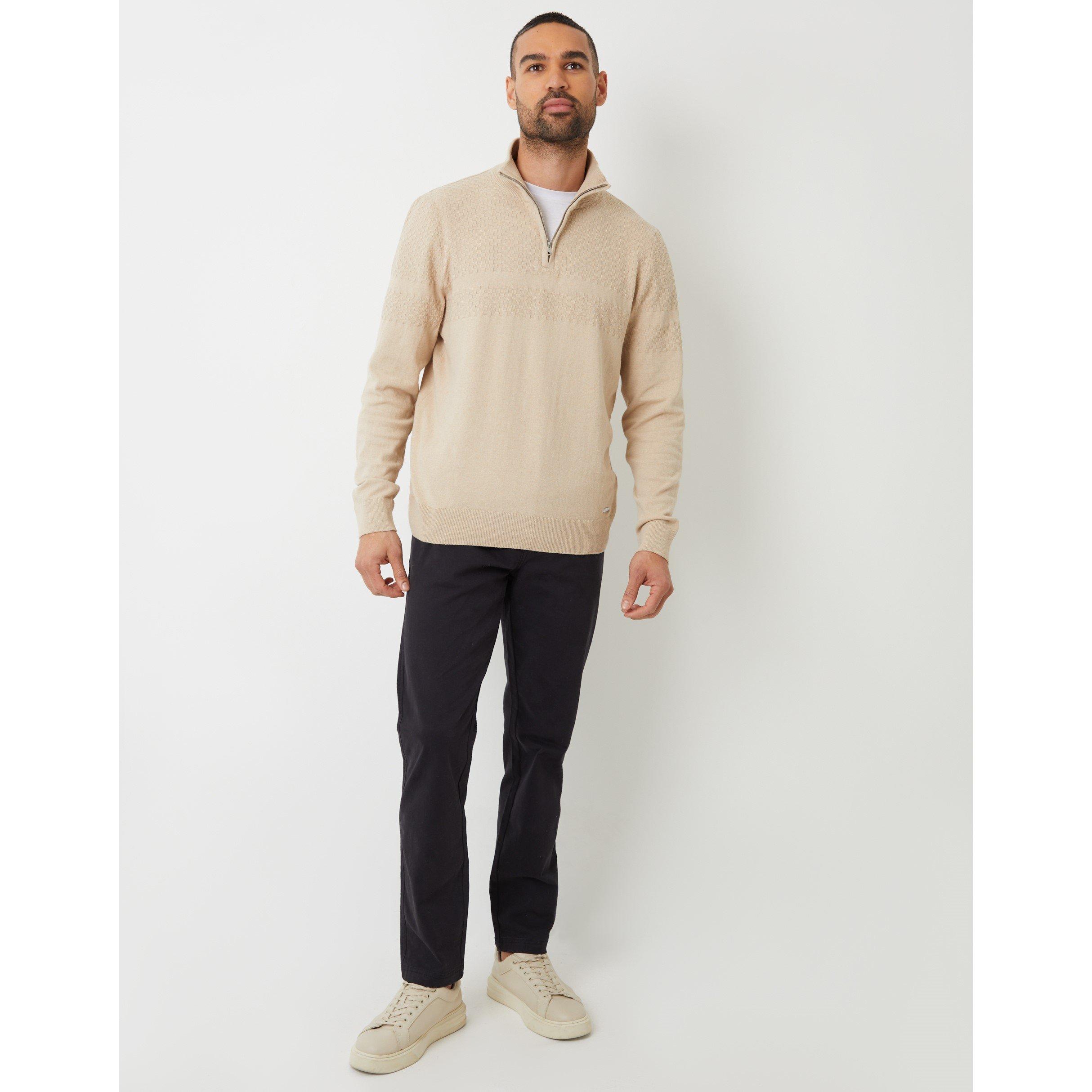 Threadbare ThreadbarequarterZip Longford Jumper Mens