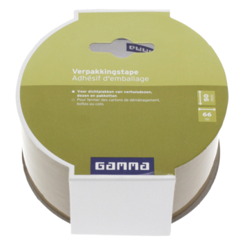 GAMMA verpakkingstape bruin 50 mm x 66 m