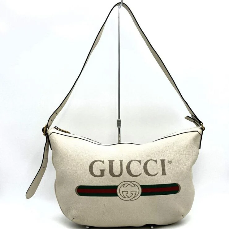 Gucci Vintage Gucci Shoulder Bag White