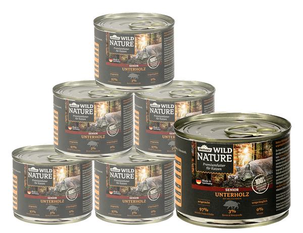 Dehner Wild Nature Nassfutter für Katzen