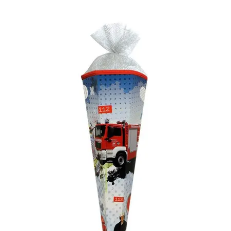 Roth Schultüte 85 cm Lichtmodul Feuerwehr